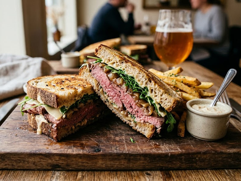 Сэндвич с ростбифом для мероприятия — вид 2