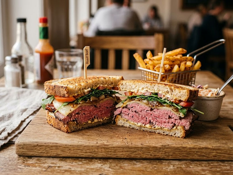 Сэндвич с ростбифом
