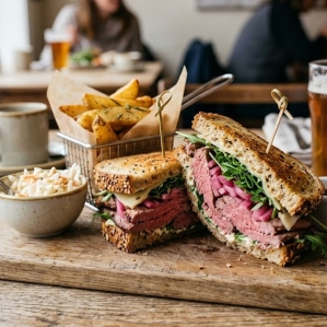 Сэндвич с ростбифом