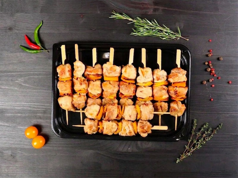 Шашлычки из бедра цыплёнка