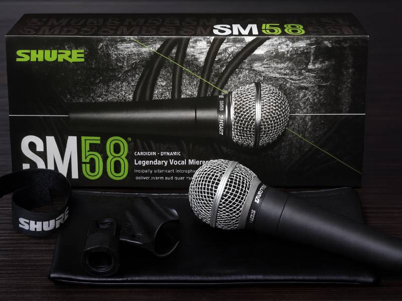 Шнуровые микрофоны SHURE SM-58