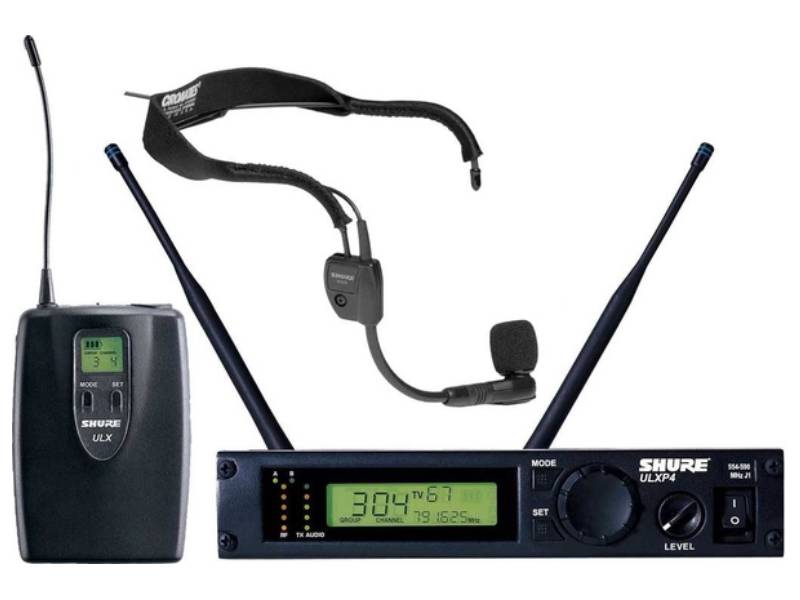 Радиогарнитура SHURE ULXP14/30 с головным микрофоном WH30