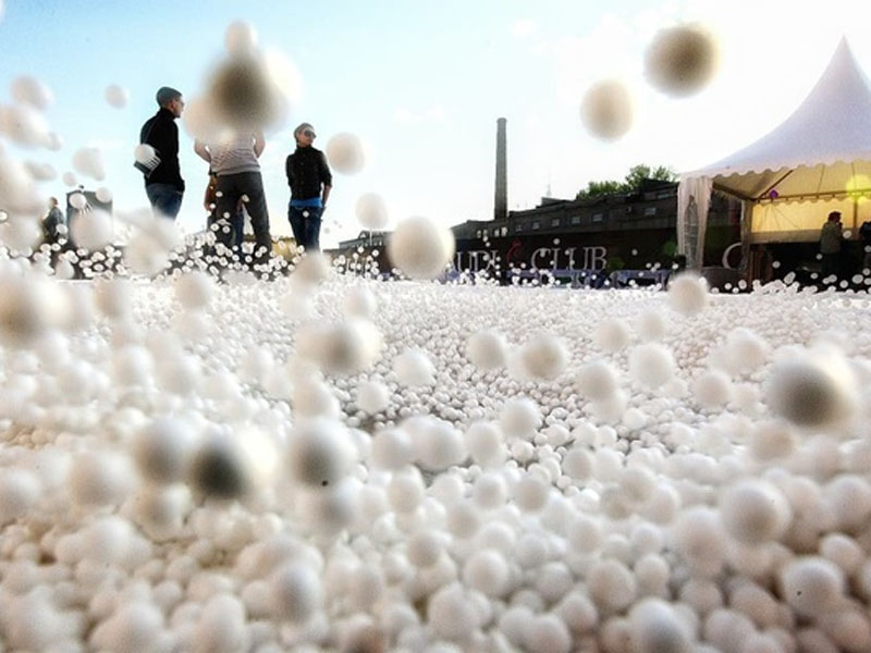 Снег машина из пенопласта