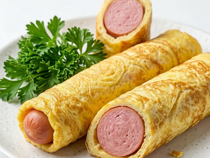 Сосиска в яйце