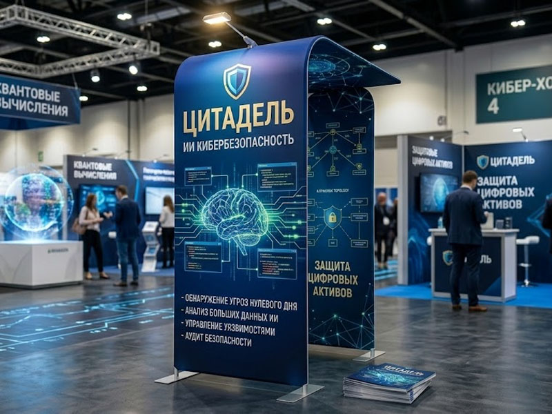 Стенд Altec ARH-1 - Арка 1 светильник с двусторонней печатью — вид 2