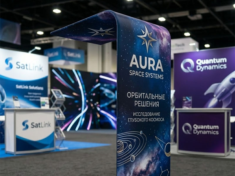 Стенд Altec ARH-1 - Арка без светильника с двусторонней печатью — вид 2