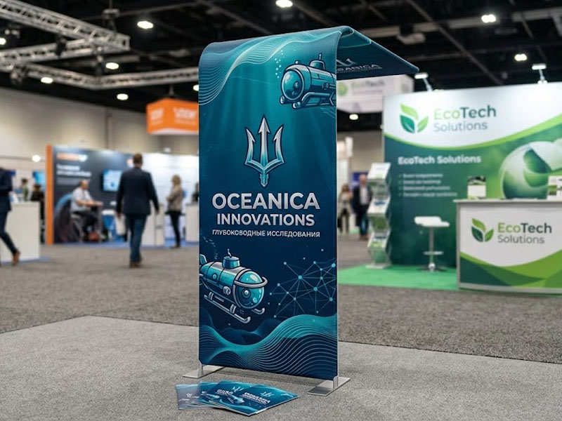 Стенд Altec ARH-1 - Арка без светильника с двусторонней печатью — вид 3