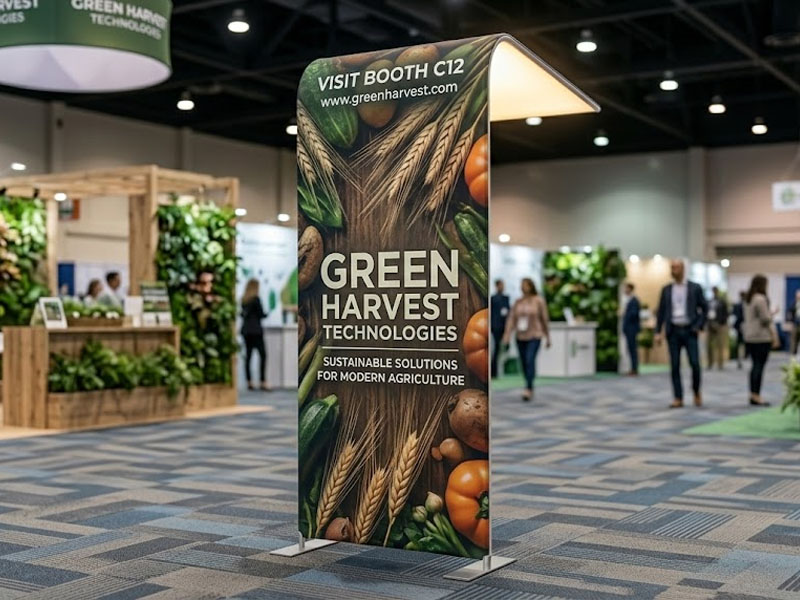 Стенд Altec ARH-1 - Арка 1 светильник с односторонней печатью — вид 2