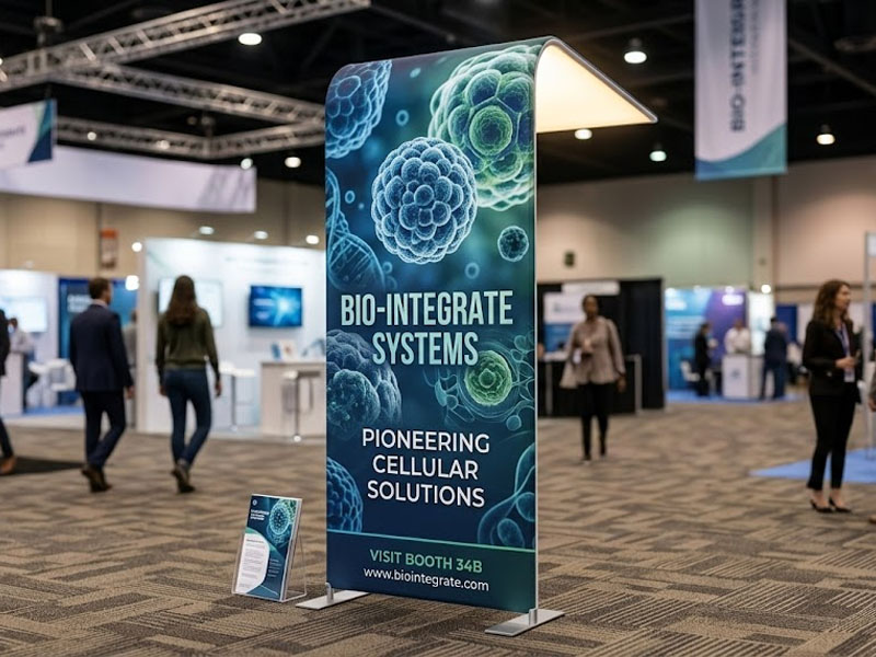 Стенд Altec ARH-1 - Арка 1 светильник с односторонней печатью — вид 3