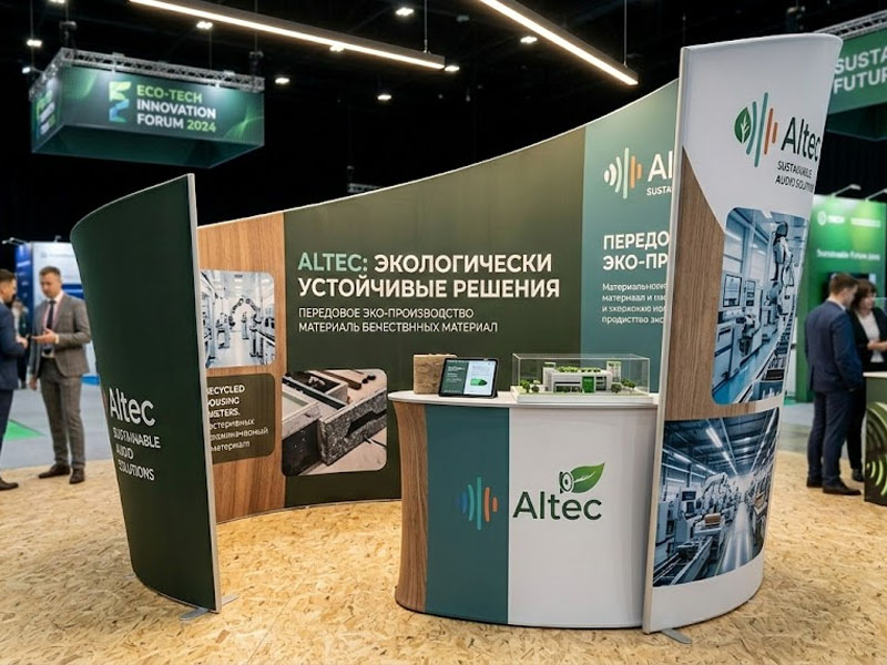 Стенд Altec Island — вид 3