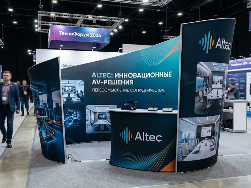 Стенд Altec Island — вид 2