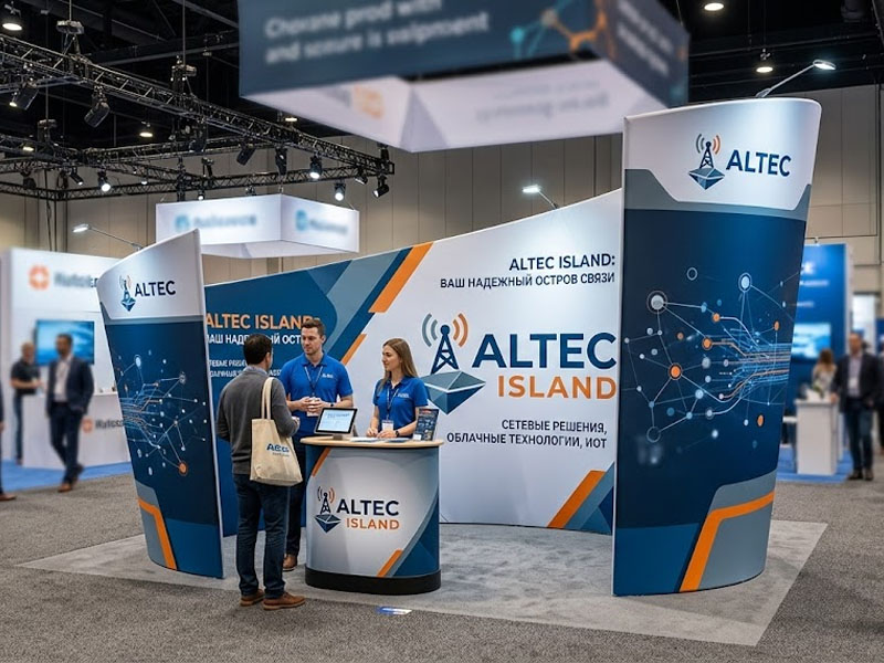 Стенд Altec Island — вид 4