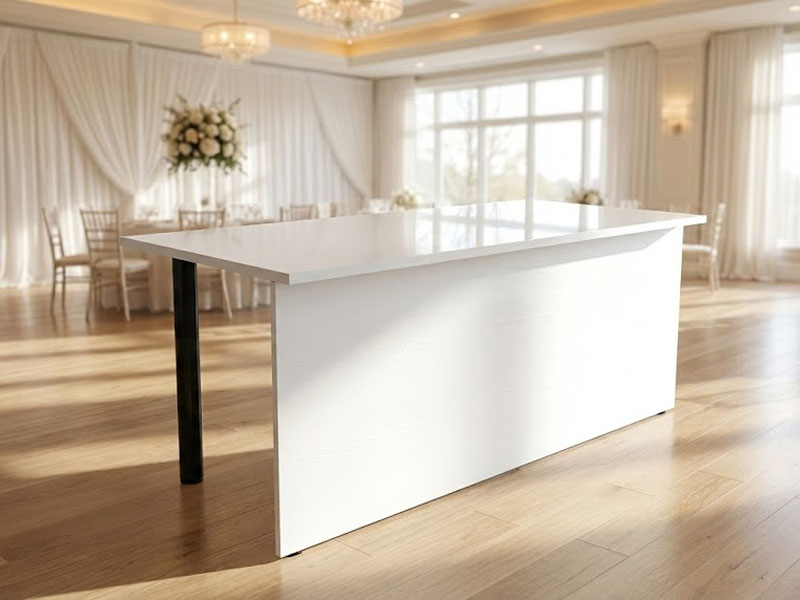 Стол для конференций белый 180x90см