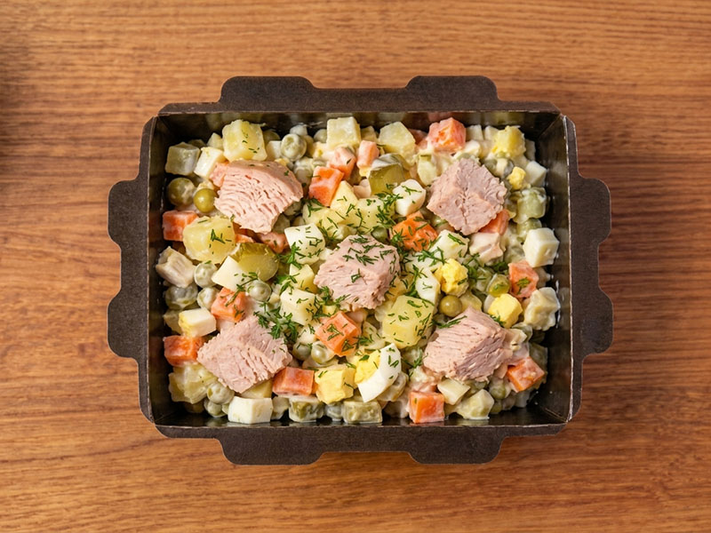 Столичный салат с курицей (обед для персонала) — вид 2