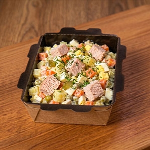 Столичный салат с курицей (обед для персонала)