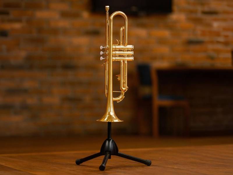 Стойка для трубы/корнета, черная OnStage TRS7301B