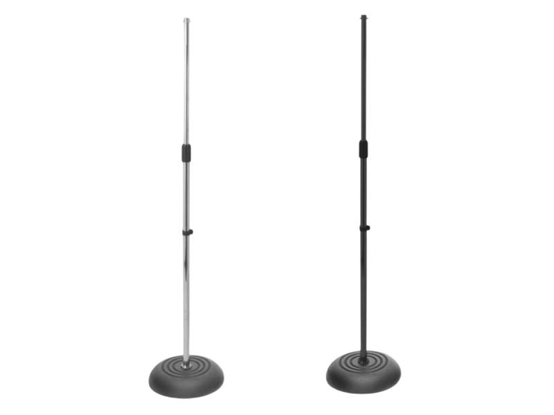 Стойка микрофонная прямая на блинчике-утяжелителе