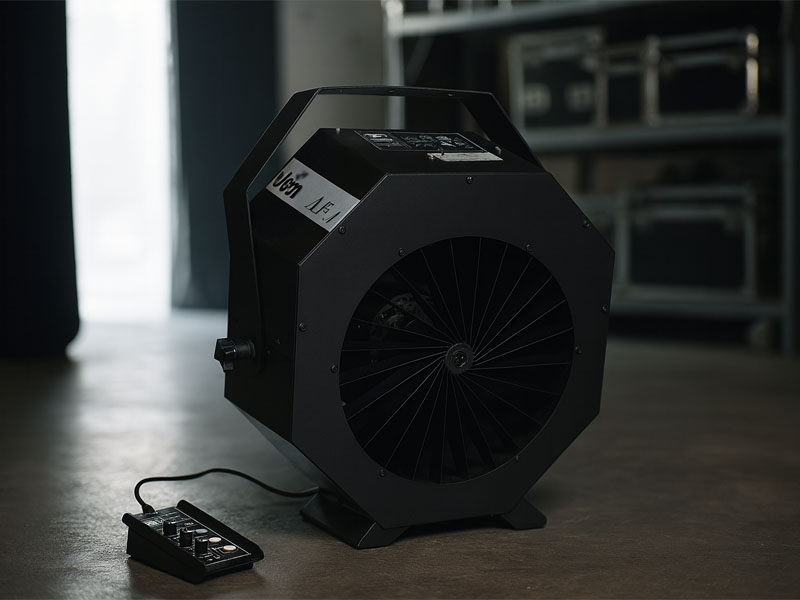 Сценический вентилятор Jem AF-1 как основа для имитации костра
