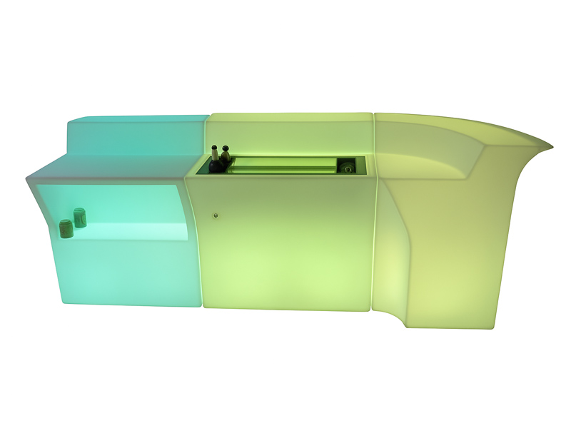 Светодиодная барная стойка трансформер из 3 элементов