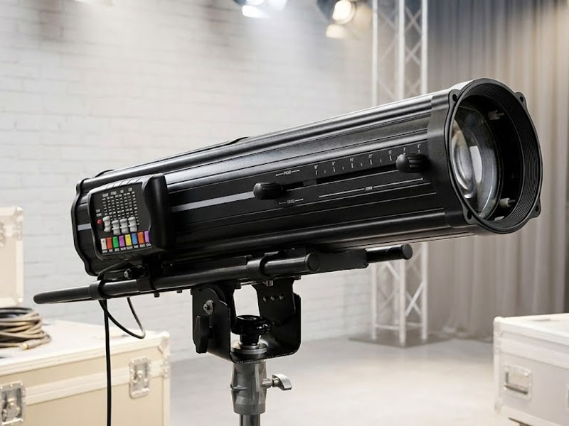 Светодиодная пушка Anzhee PRO Follow SPOT 600 ZOOM