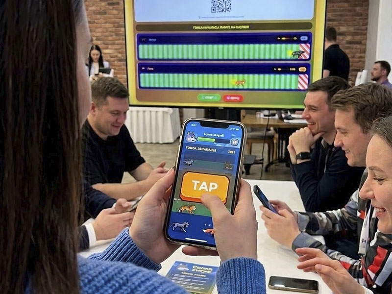 Аренда интерактива «Тапалка Гонка зверей» — вид 2