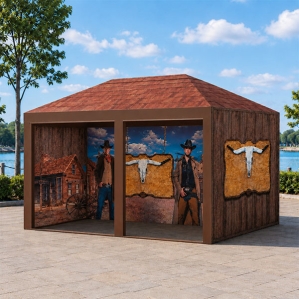 Тент палатка Вестерн 5x2,5 м