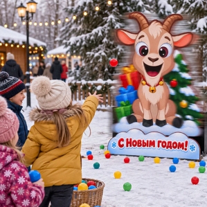 Тир «Накорми Козу - Символ Года»