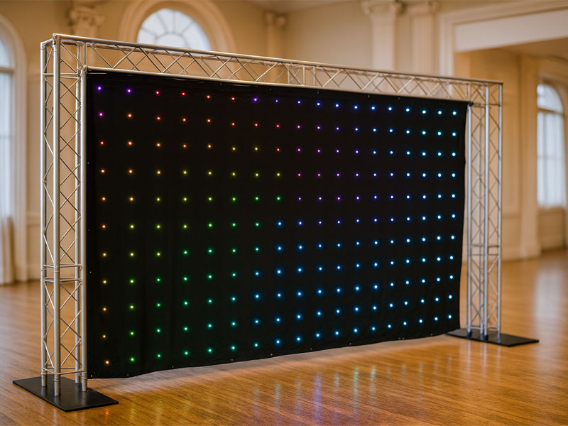 Цветное светодиодное звездное небо CHAUVET Motion Drape LED