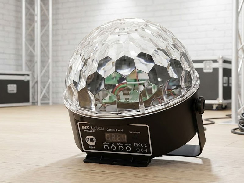 Цветомузыкальная полусфера INVOLIGHT LEDBALL53