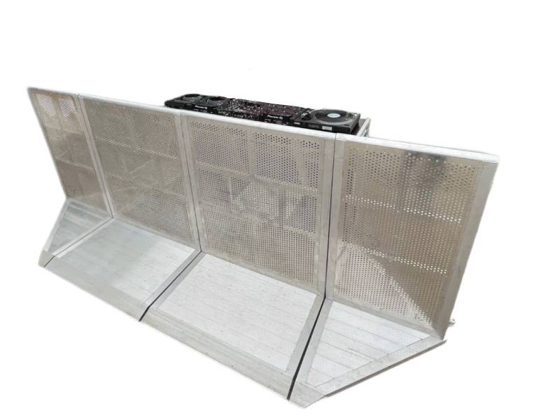 Усиленная ди-джейская стойки алюминиевым фан-барьером