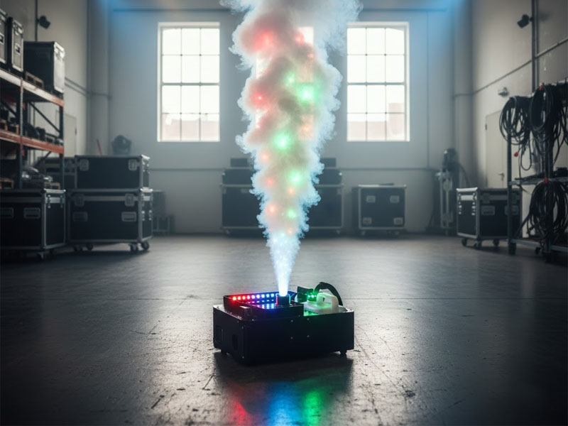 Вертикальная дым-машина с подсветкой 2,6квт