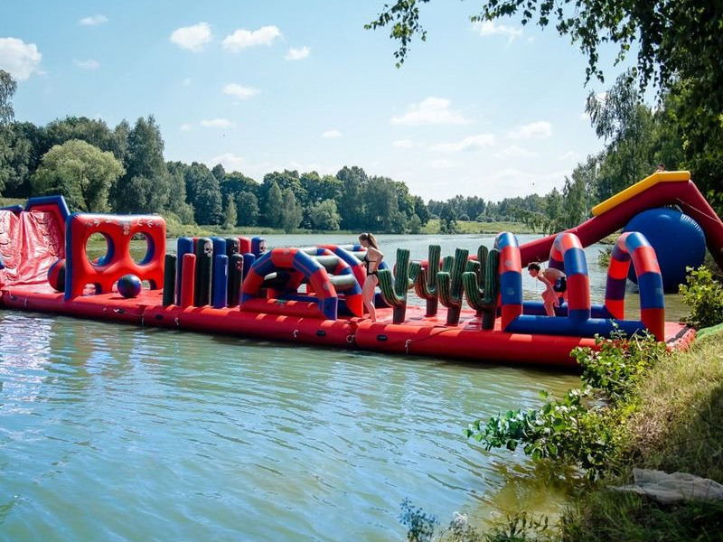 Водная полоса препятствий «Индеец»