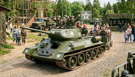 Аттракционы военной тематики