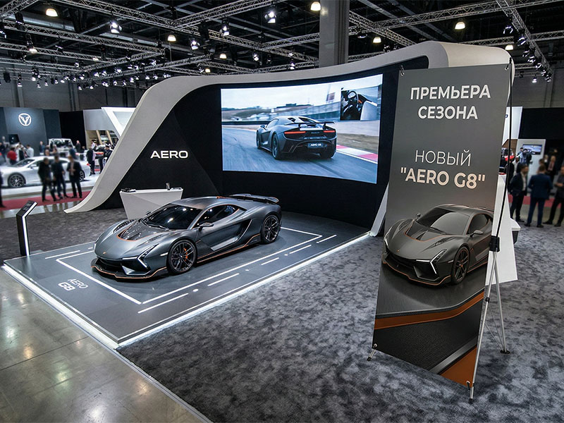 X-БАННЕР Стандарт без печати — вид 4