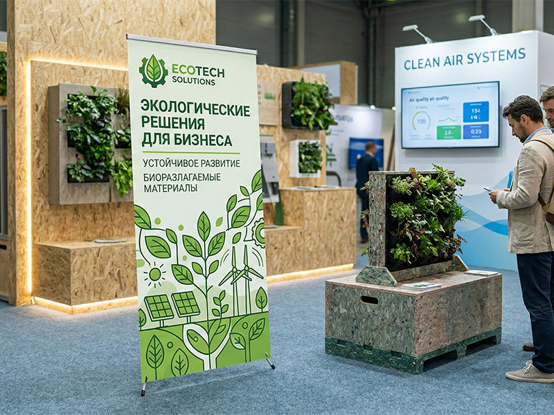 X-БАННЕР Стронг с печатью баннера — вид 2