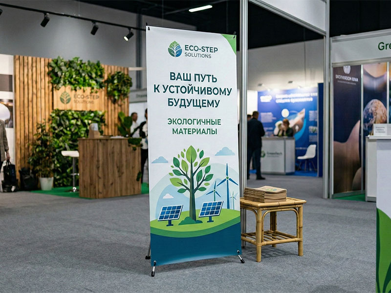 X-БАННЕР стронг с печатью полипропилен — вид 4