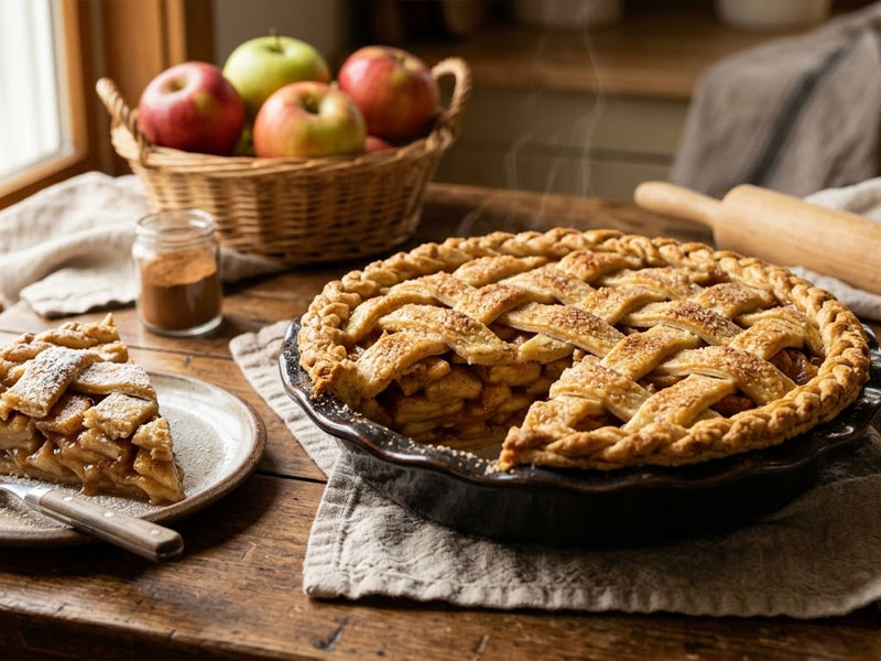 Яблочный пирог — вид 2