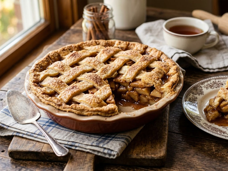 Яблочный пирог — вид 3