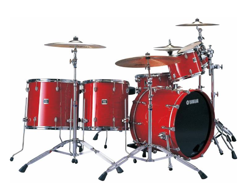 Yamaha OAK Custom красного цвета 22