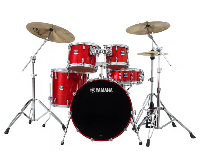 Yamaha OAK Custom красного цвета 22