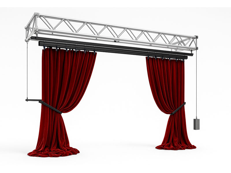 Занавес раздвижной