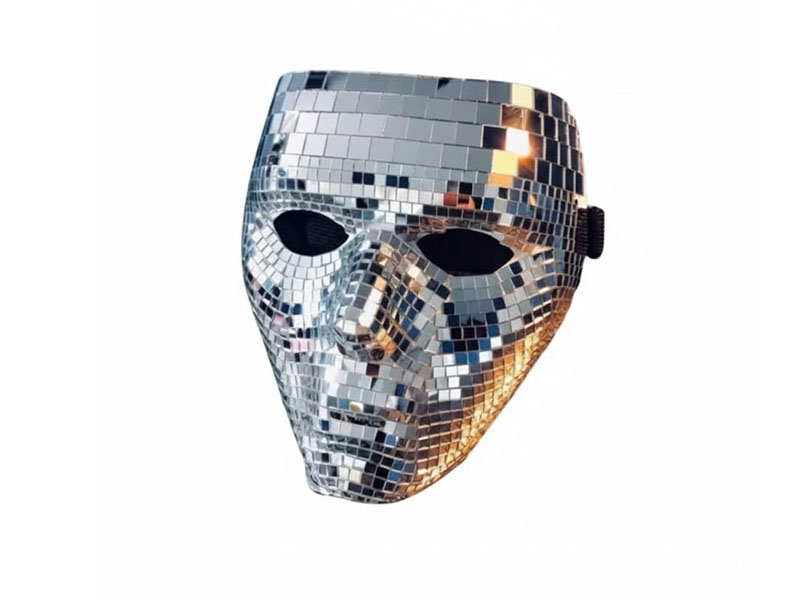 Зеркальные маски в стиле DISCO