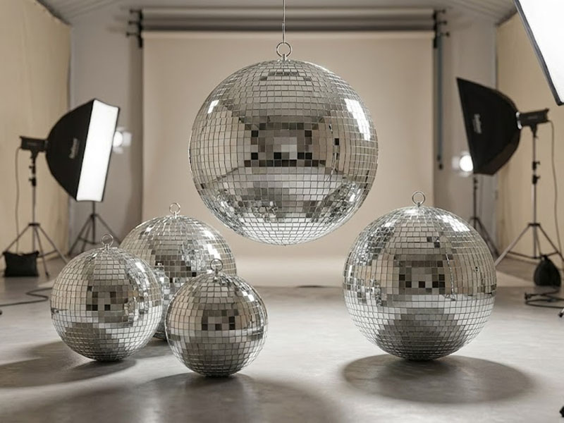 Зеркальные шары 60 70 80 90см диаметром