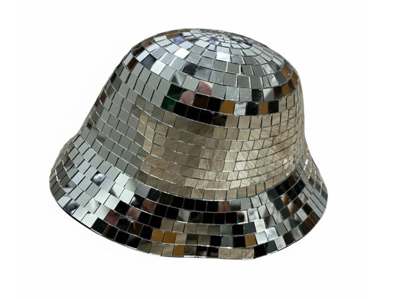 Зеркальный головной убор панама