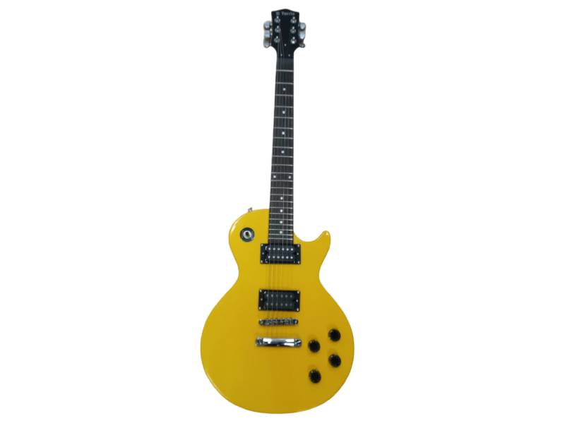 Желтая гитара Les Paul