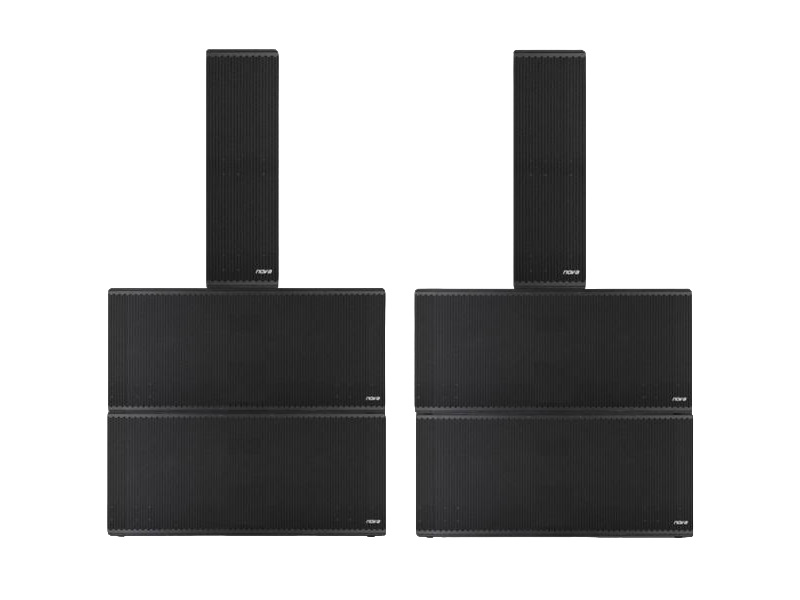 Звуковой комплект 5 квт Nova VISIO VS 212/VS 218 SUB