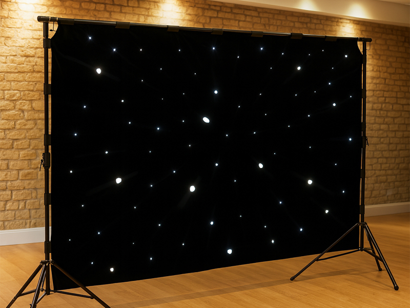 Звёздное небо (черный бархат)