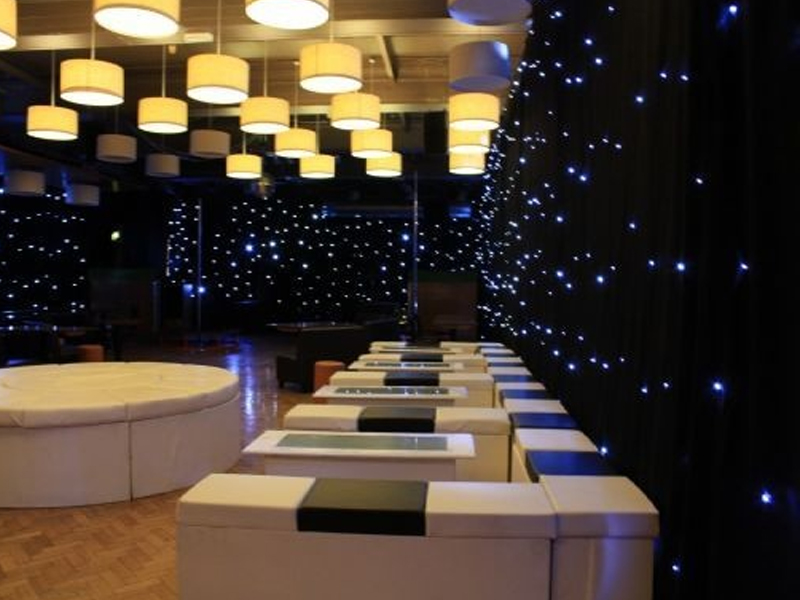 Звёздное небо (черный бархат)